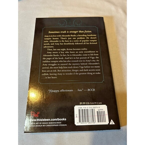 The Vampire Stalker Paperback Book by Allison Van Diepen - Picture 2 of 4